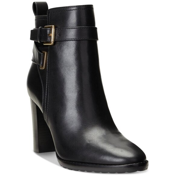 Lauren Ralph Lauren Women's Madisyn Buckled Dress Booties - Picture 1 of 4